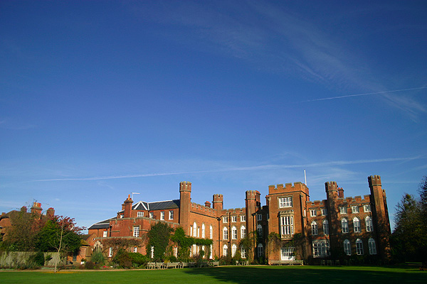   Cumberland Lodge. The Duke of Marlborough used to party here, now I get to.  